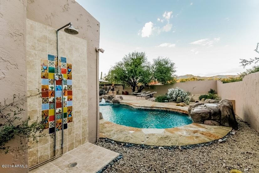 7200 East Long Rifle Road Carefree, AZ 85377 - Photo 50 of 64 035-Outdoor shower and pool-1200597-mls