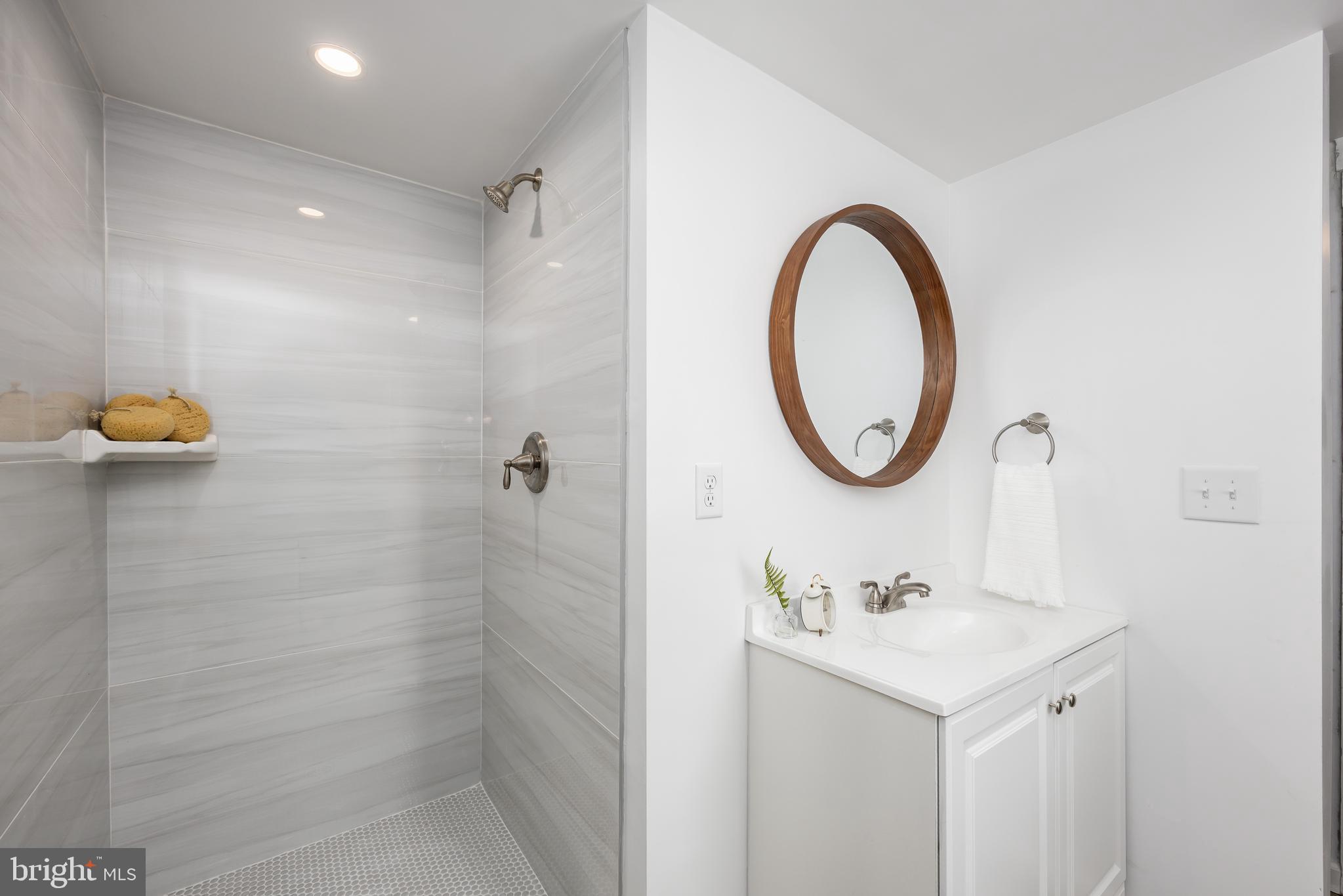8359 Newark Road Newark, MD 21841 - Photo 43 of 53 a bathroom with a sink a toilet and a mirror