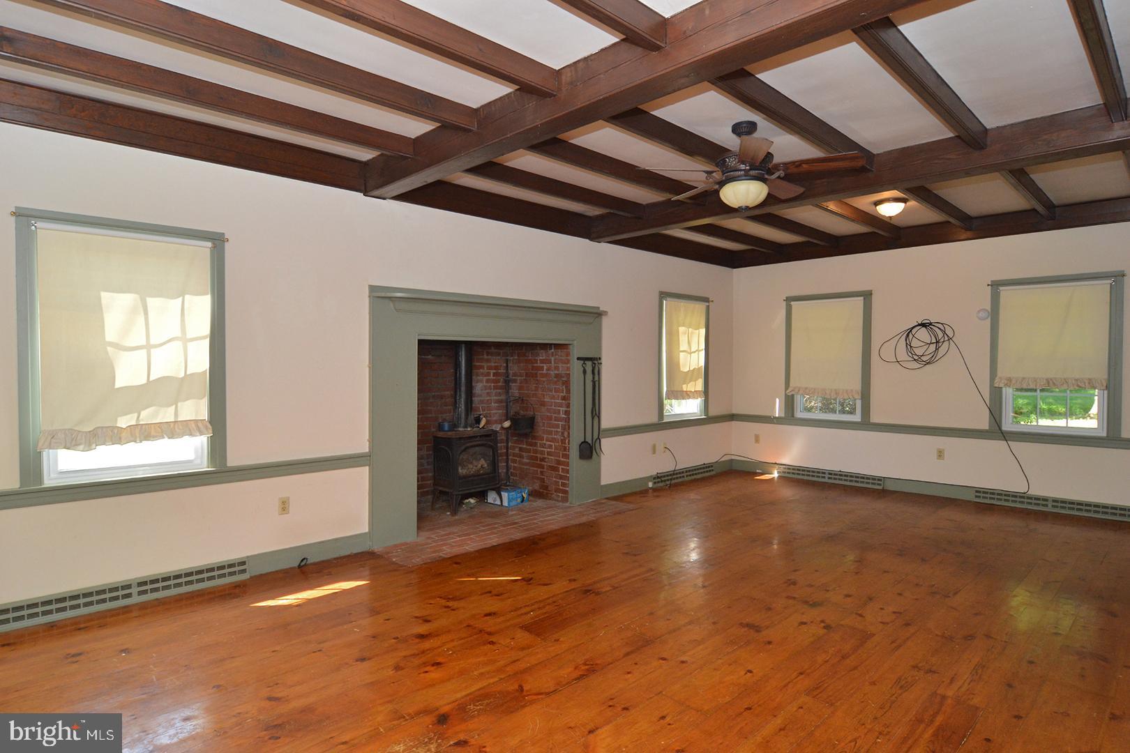 481 Faust Road Reading, PA 19608 - Photo 22 of 35 Family Room in 2nd Unit with Fireplace