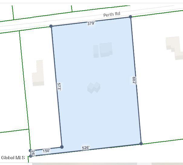 1624 Perth Road Hagaman, NY 12086 - Photo 40 of 44 Lot shape & dimenstions