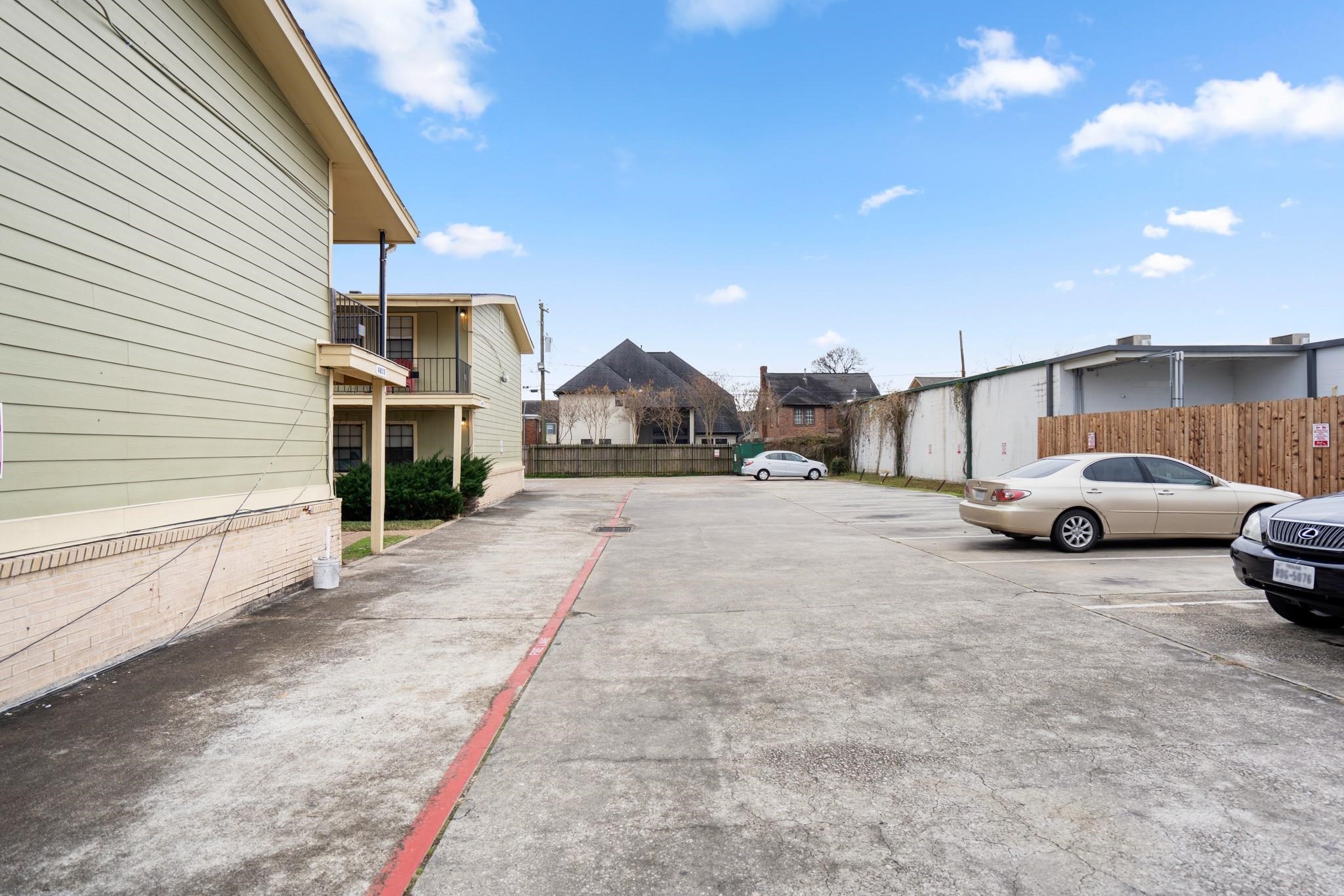 4720 Delano Street Houston, TX 77004 - Photo 12 of 12 a view of a car park in front of house