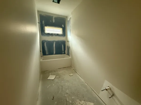 a bathroom with a toilet