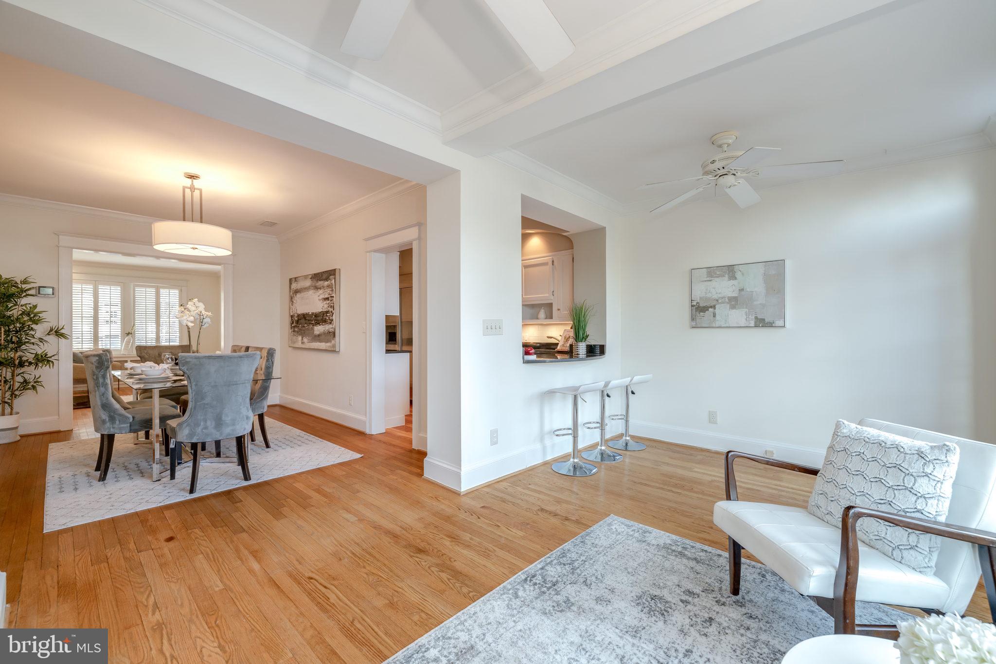 1919 38th Street Northwest Washington, DC 20007 - Photo 11 of 43 Rear family room
