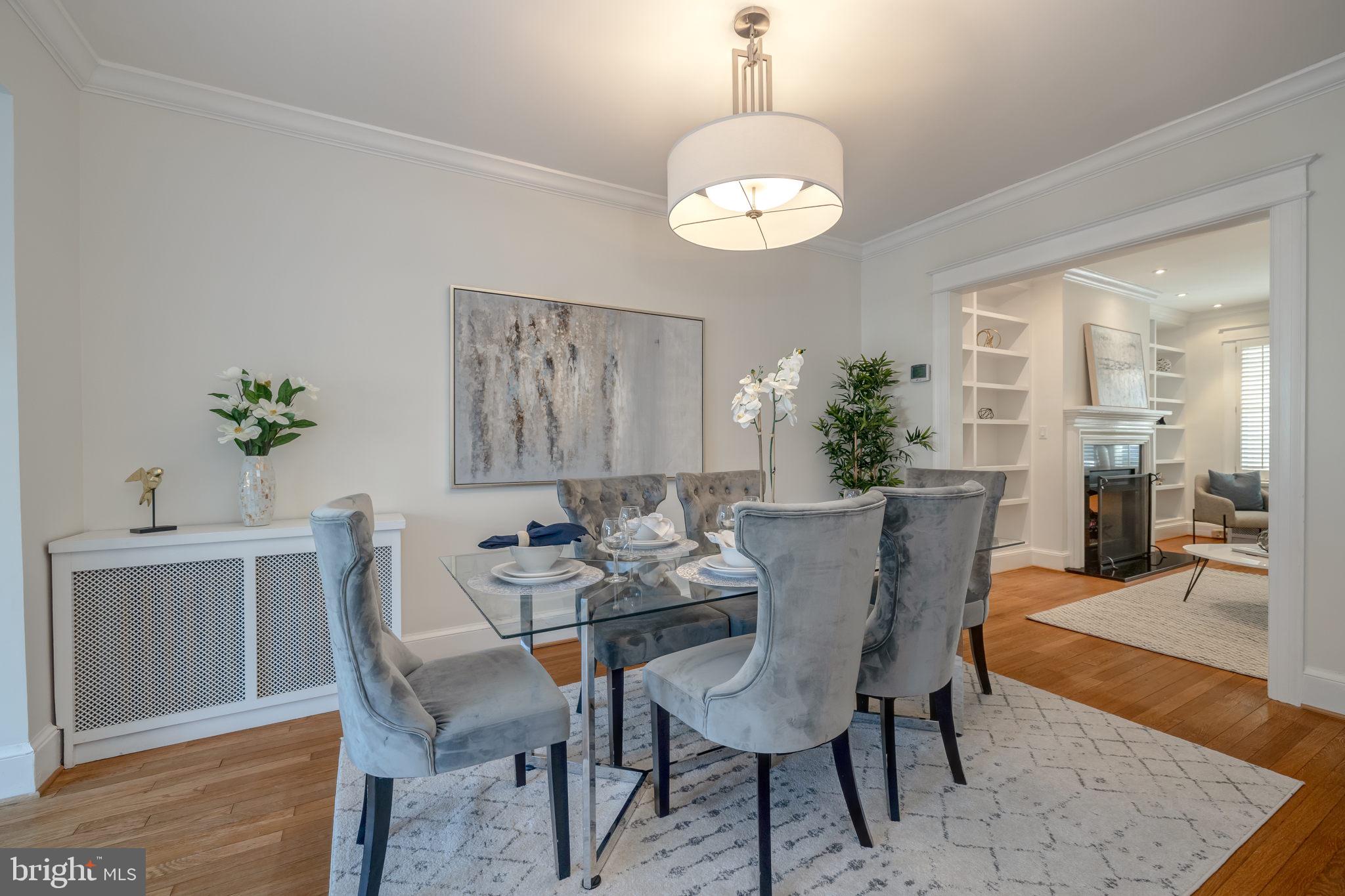 1919 38th Street Northwest Washington, DC 20007 - Photo 6 of 43 Large dining room