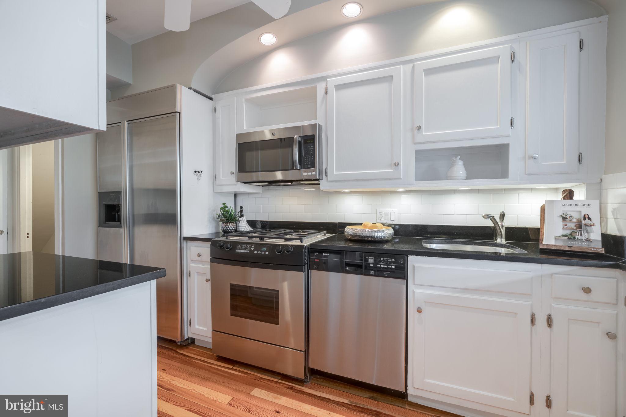 1919 38th Street Northwest Washington, DC 20007 - Photo 8 of 43 Built-in Kitchen Aide refrigerator