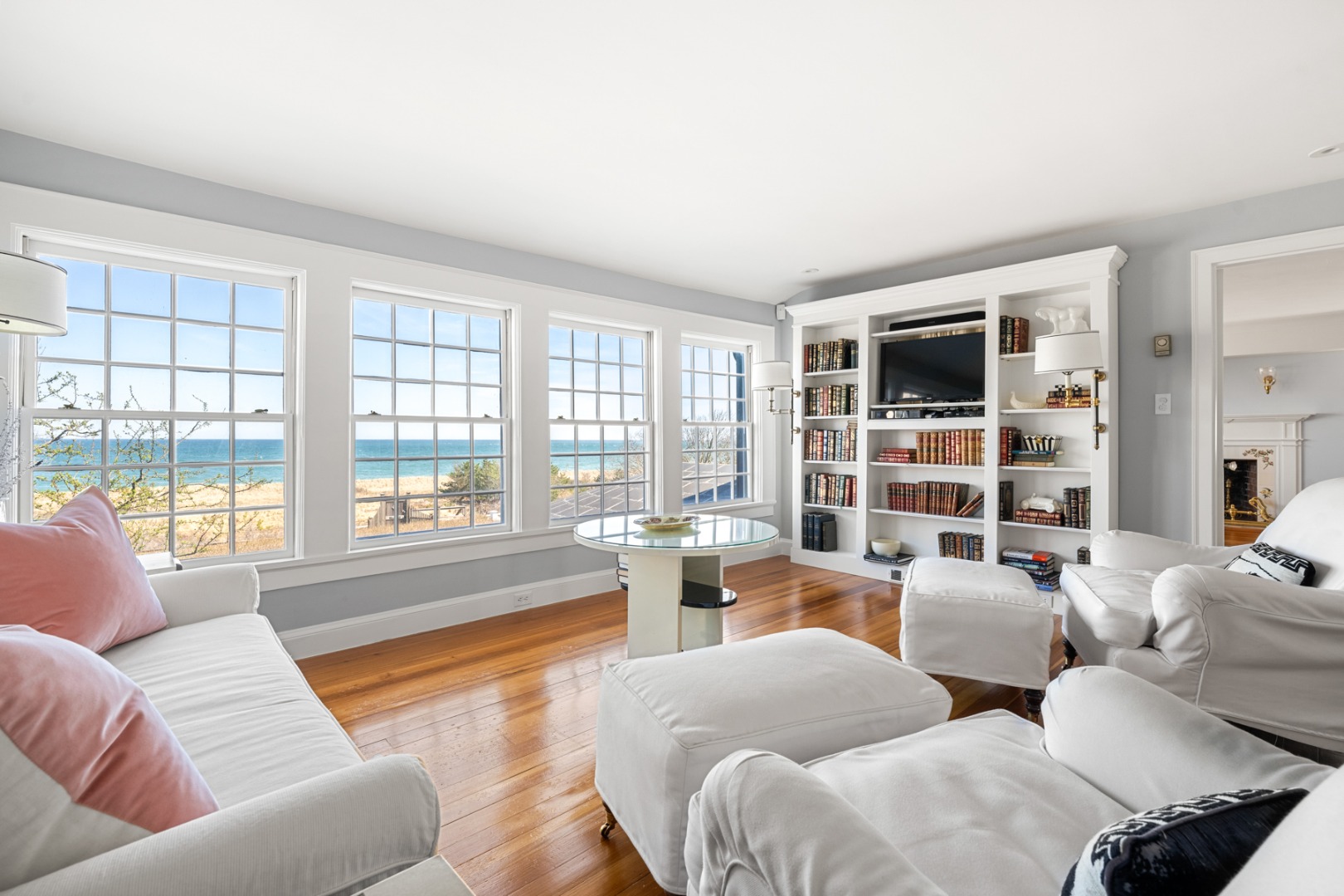 1 Ocean Avenue Nantucket, MA 02554 - Photo 21 of 49 a living room with furniture and large windows