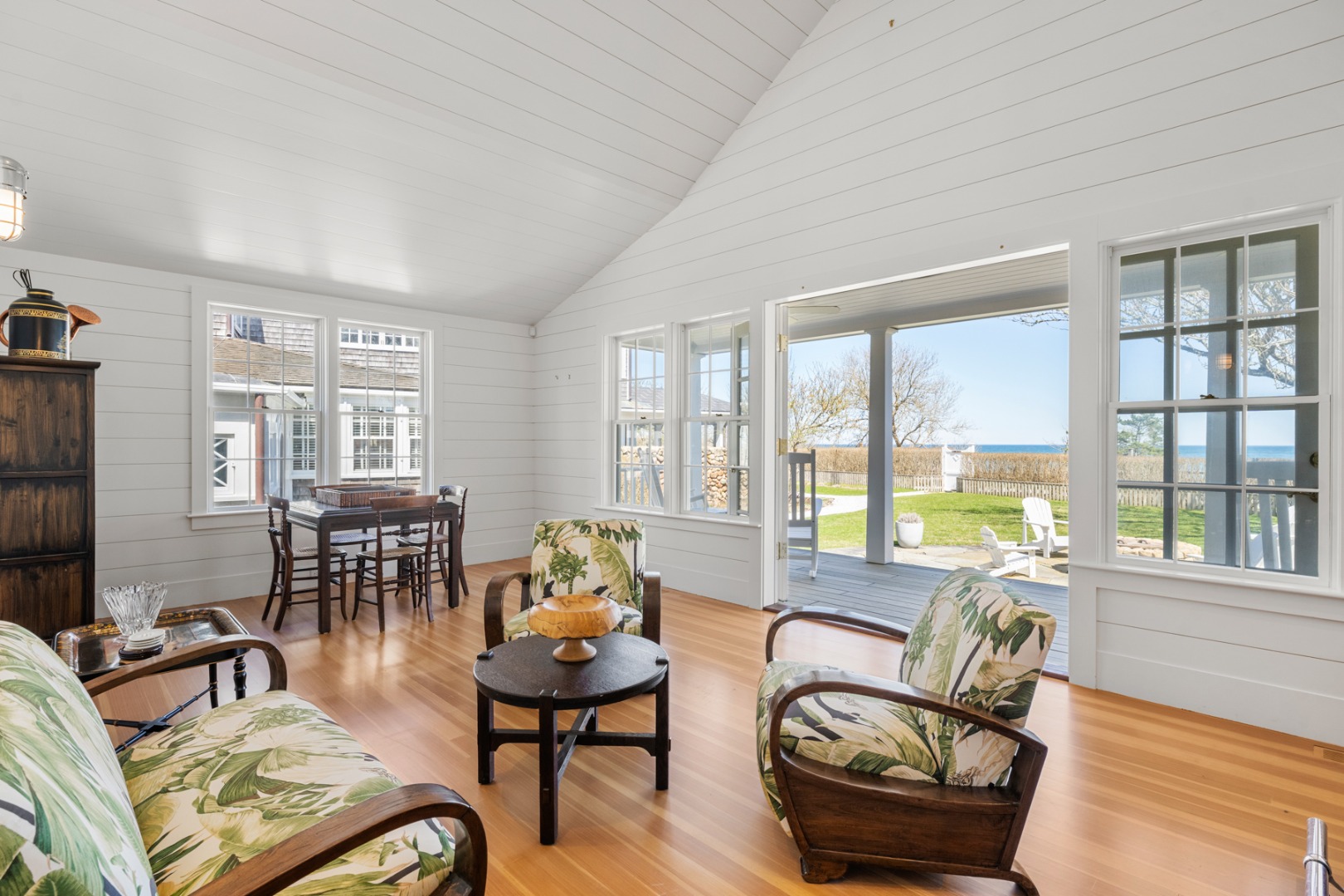 1 Ocean Avenue Nantucket, MA 02554 - Photo 31 of 49 a living room with furniture and floor to ceiling windows