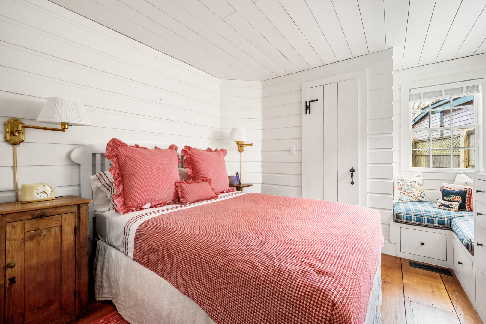 1 Ocean Avenue Nantucket, MA 02554 - Photo 43 of 49 a bedroom with a bed and a window