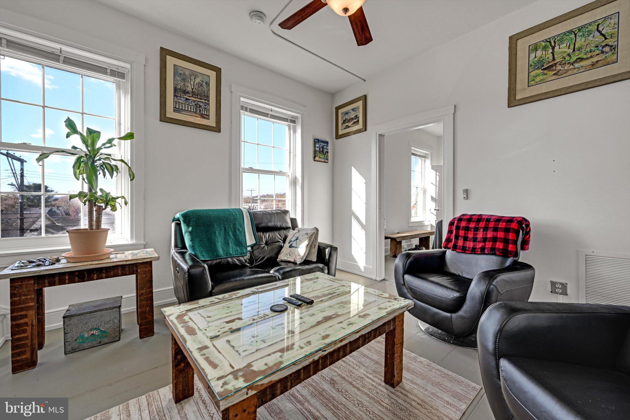 1530 New Holland Road Reading, PA 19607 - Photo 13 of 28 a living room with furniture and a potted plant