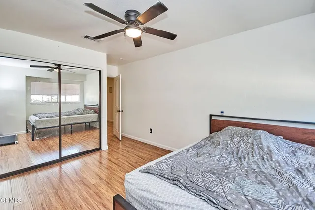 wooden floor in a room