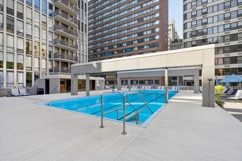 front view of a building with windows