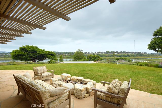 a balcony with an ocean view