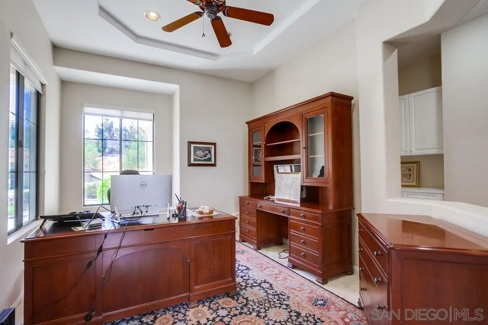 3605-7 Logwood Place Fallbrook, CA 92028 - Photo 21 of 74 a living room with furniture and a flat screen tv