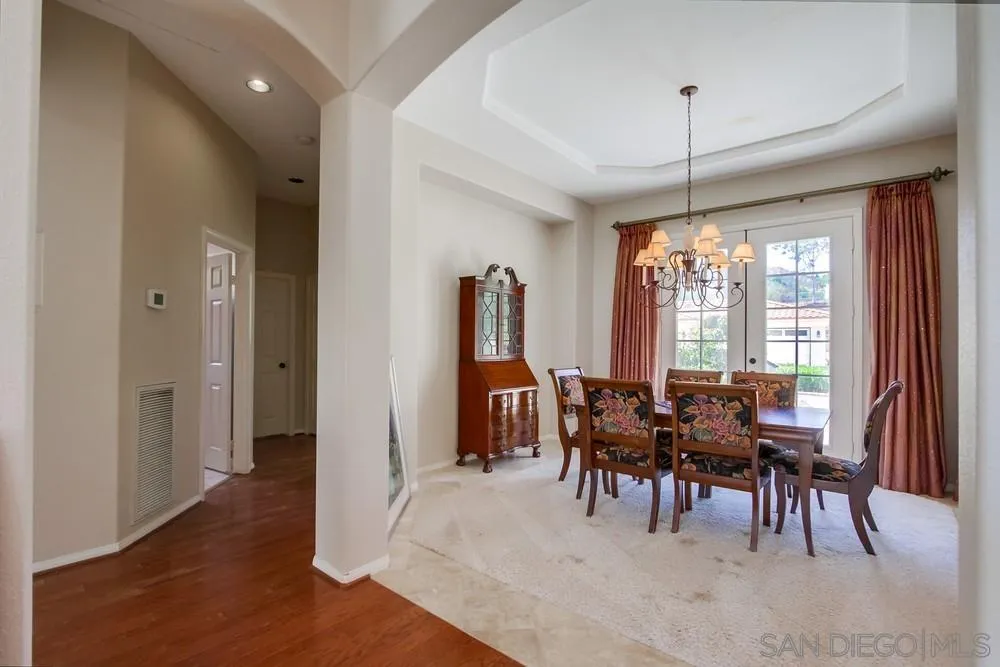 3605-7 Logwood Place Fallbrook, CA 92028 - Photo 24 of 74 a view of a dining room with furniture window and outside view
