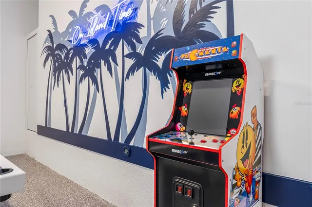a utility room with musical instruments