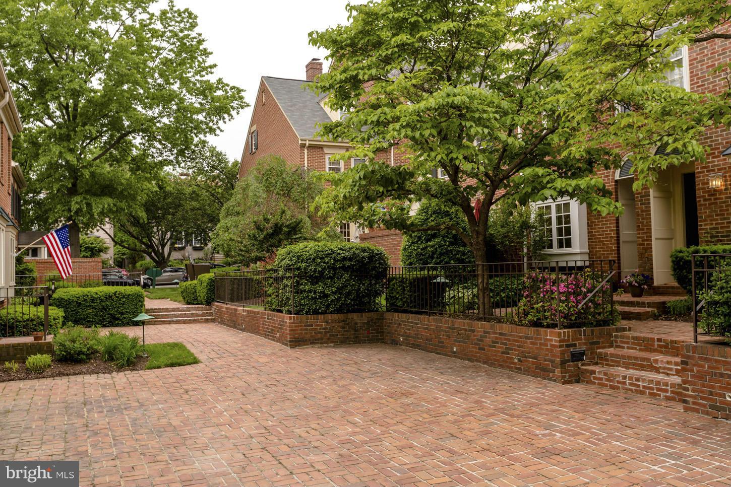 1233 Portner Road Alexandria, VA 22314 - Photo 28 of 29 a view of a garden with plants and trees
