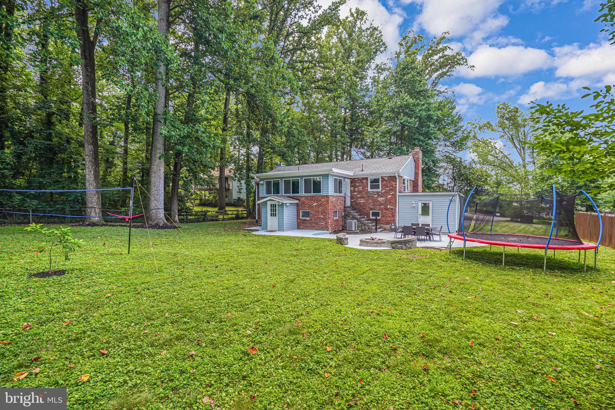 6641 Kerns Road Falls Church, VA 22042 - Photo 18 of 36 Rear of home from backyard