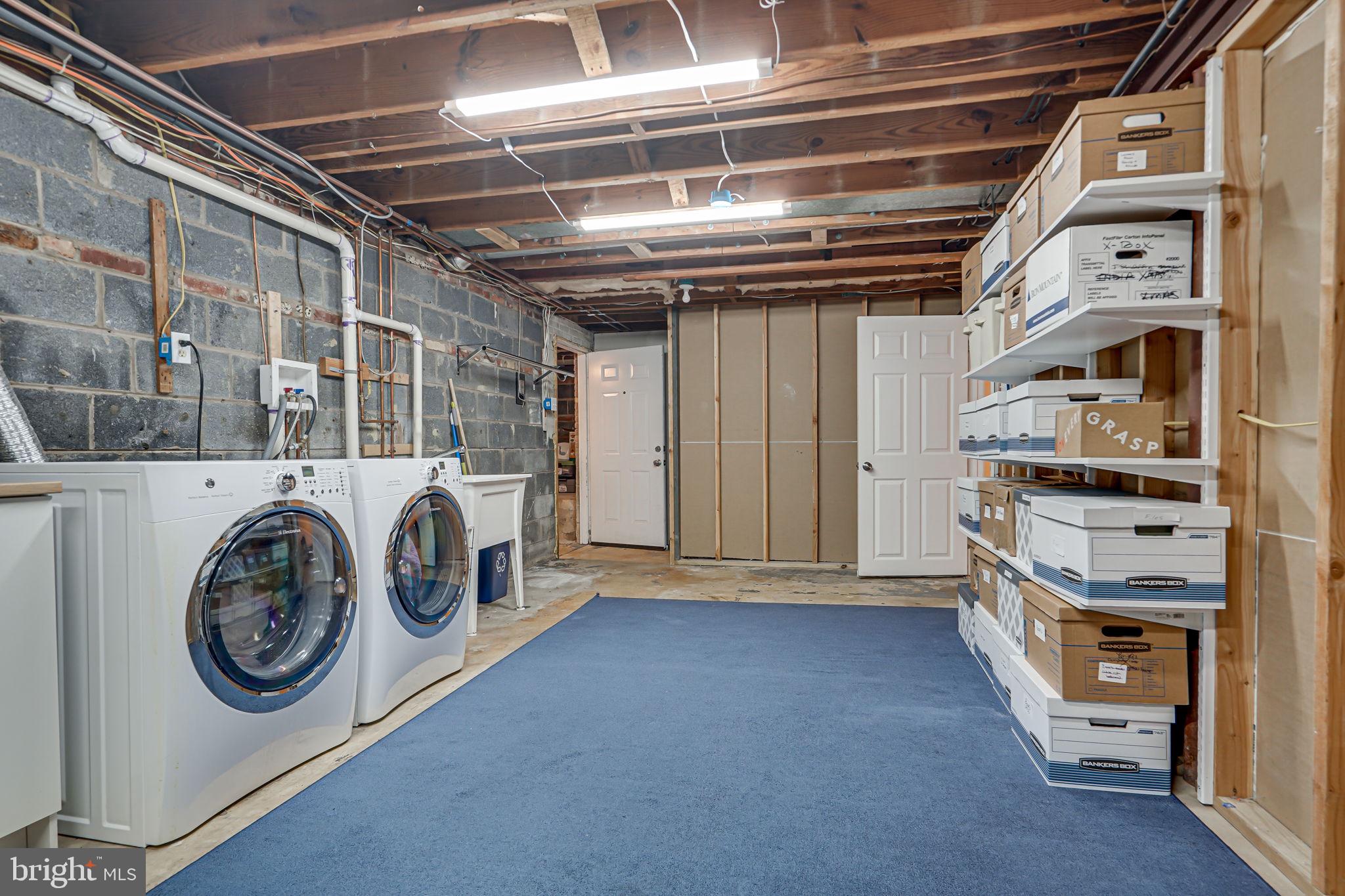 6641 Kerns Road Falls Church, VA 22042 - Photo 31 of 36 Laundry area and Lots of storage