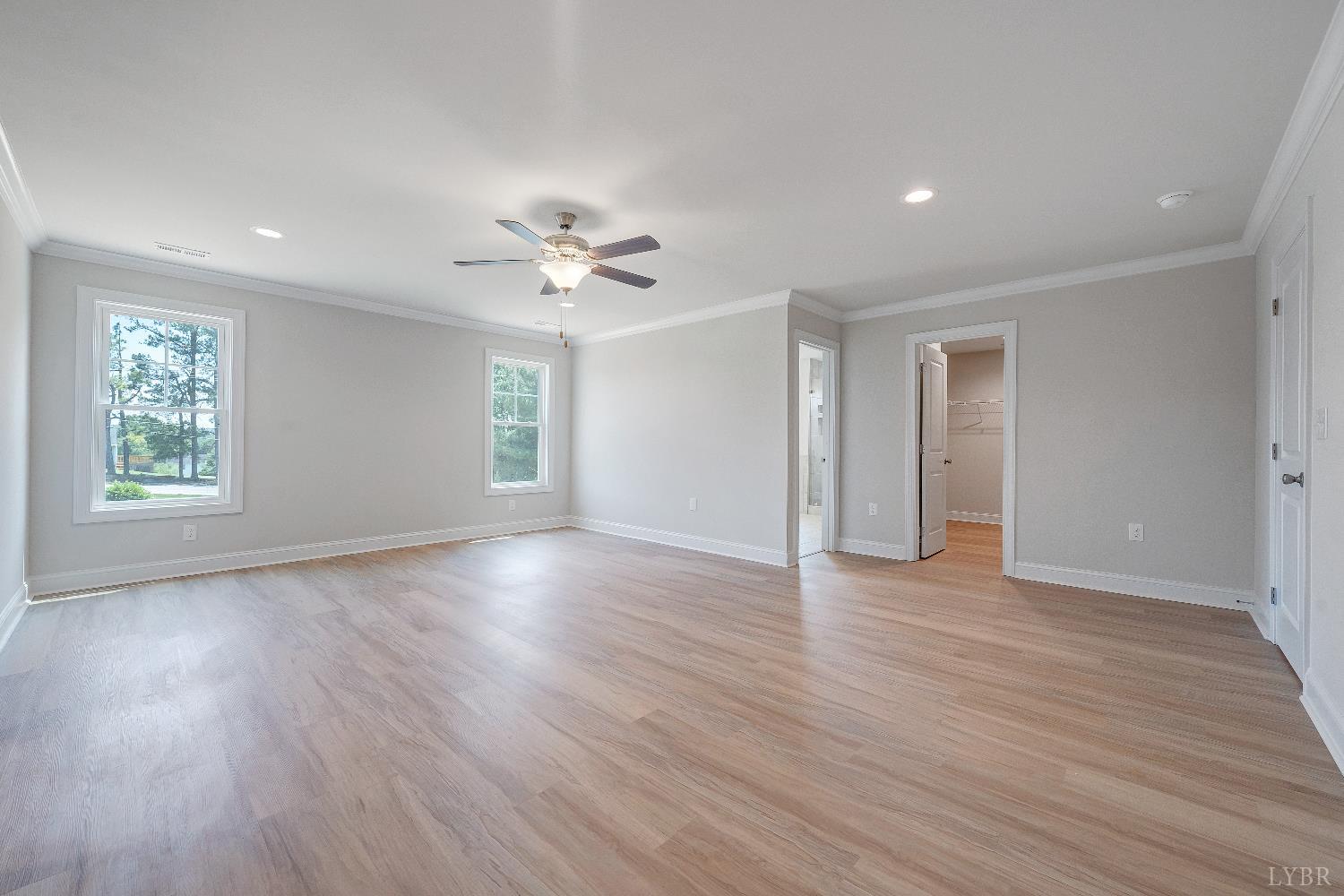 23 Elk Crk Road Forest, VA 24551 - Photo 12 of 22 a view of an empty room with a window and wooden floor