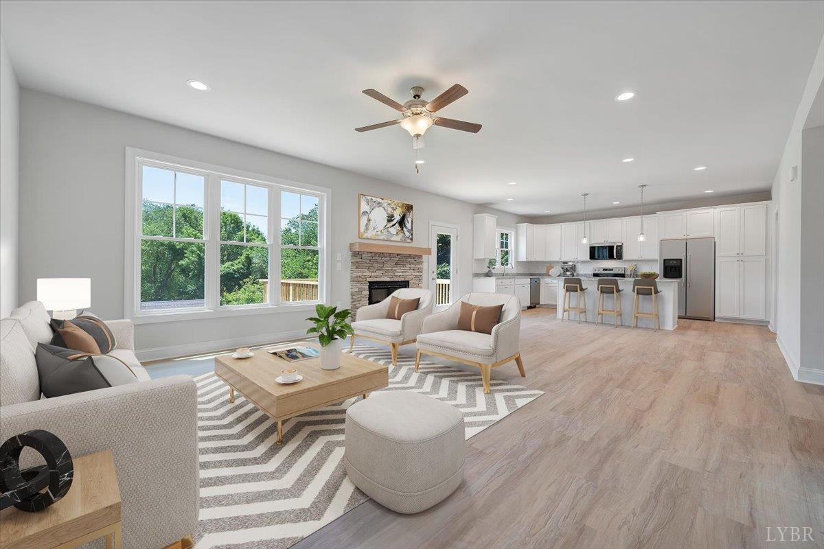 23 Elk Crk Road Forest, VA 24551 - Photo 6 of 22 a living room with furniture and a large window