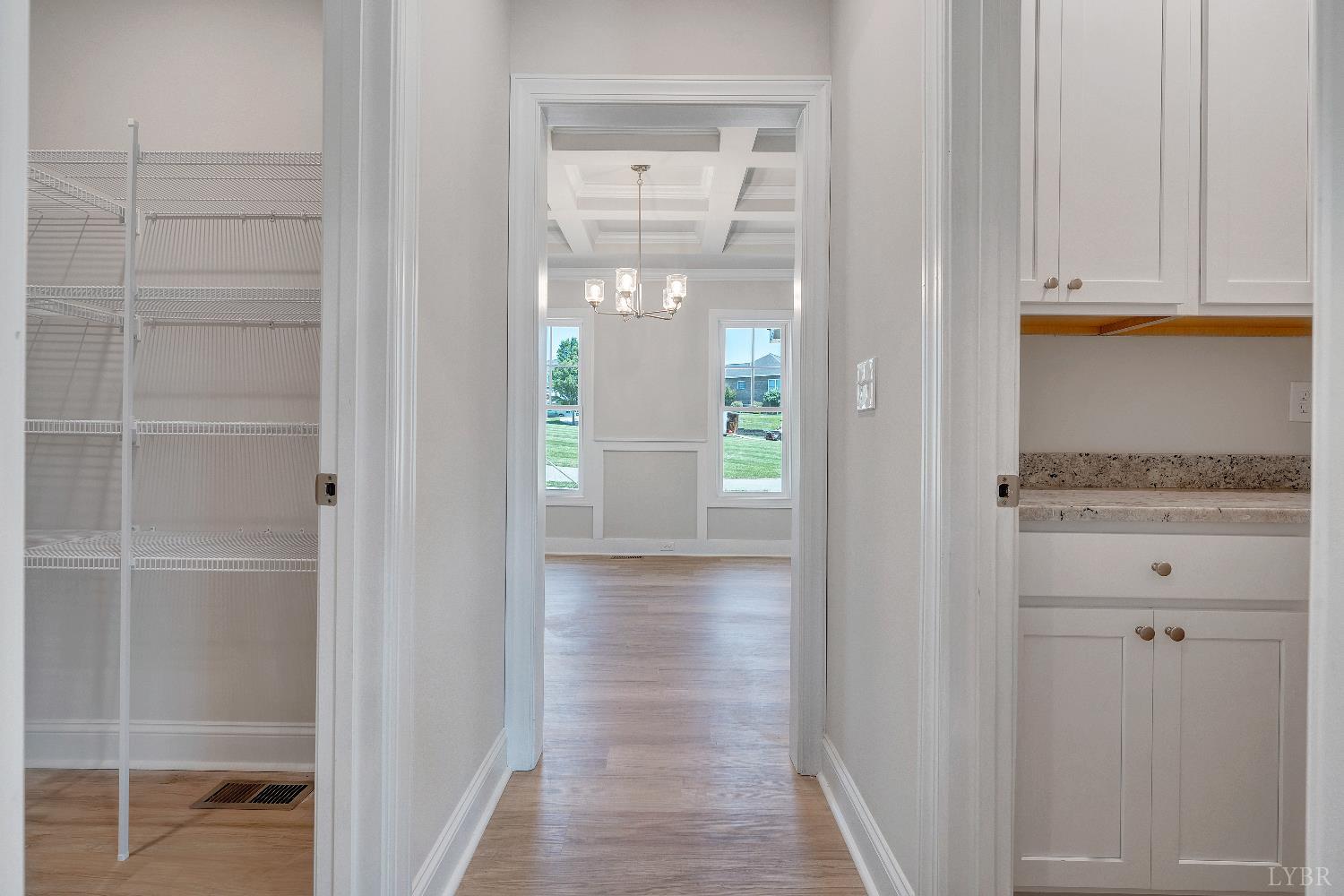 23 Elk Crk Road Forest, VA 24551 - Photo 9 of 22 a view of hallway with granite countertop cabinets and entryway