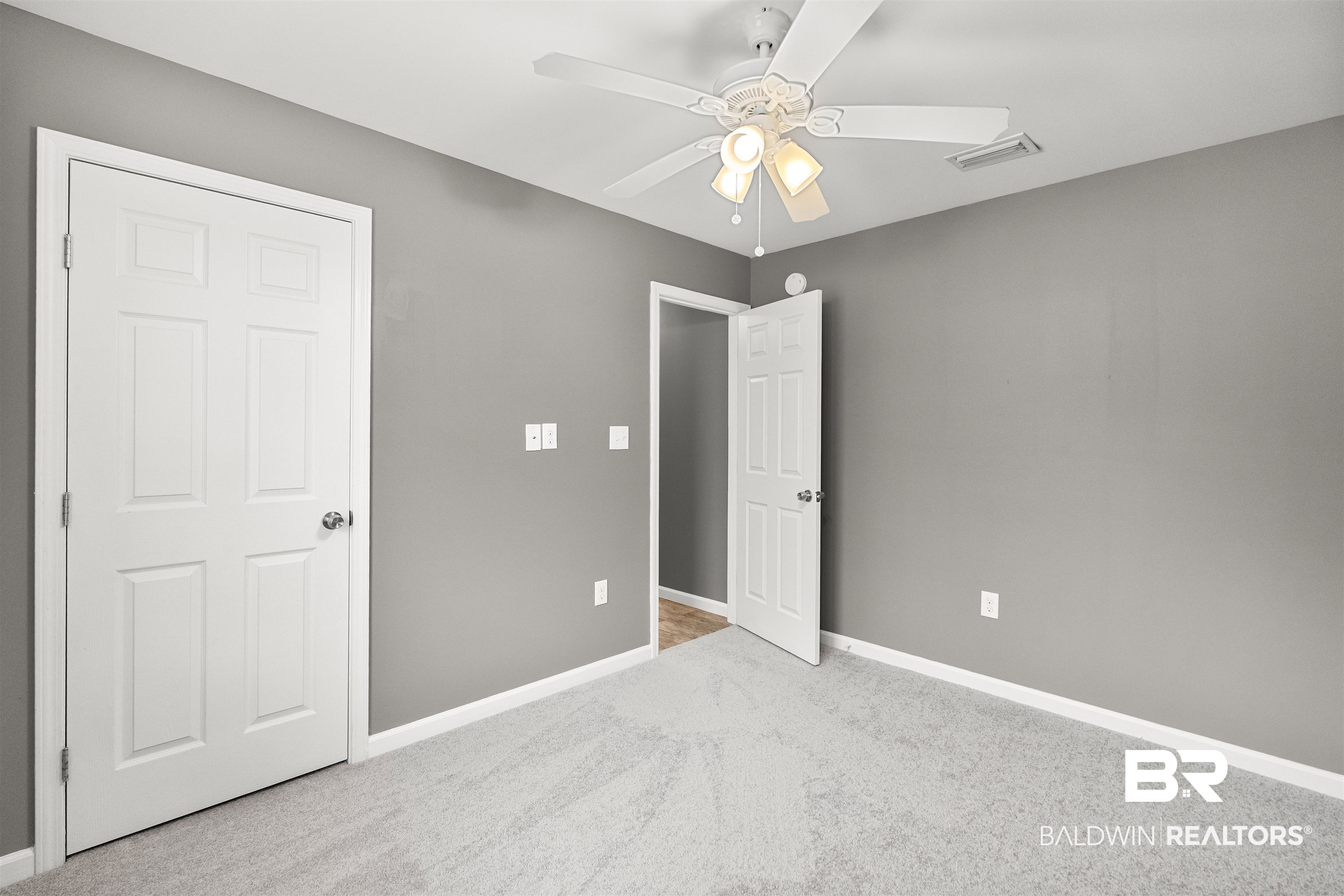 15131 Marem Drive Foley, AL 36535 - Photo 11 of 13 Unfurnished bedroom with light carpet and a ceiling fan