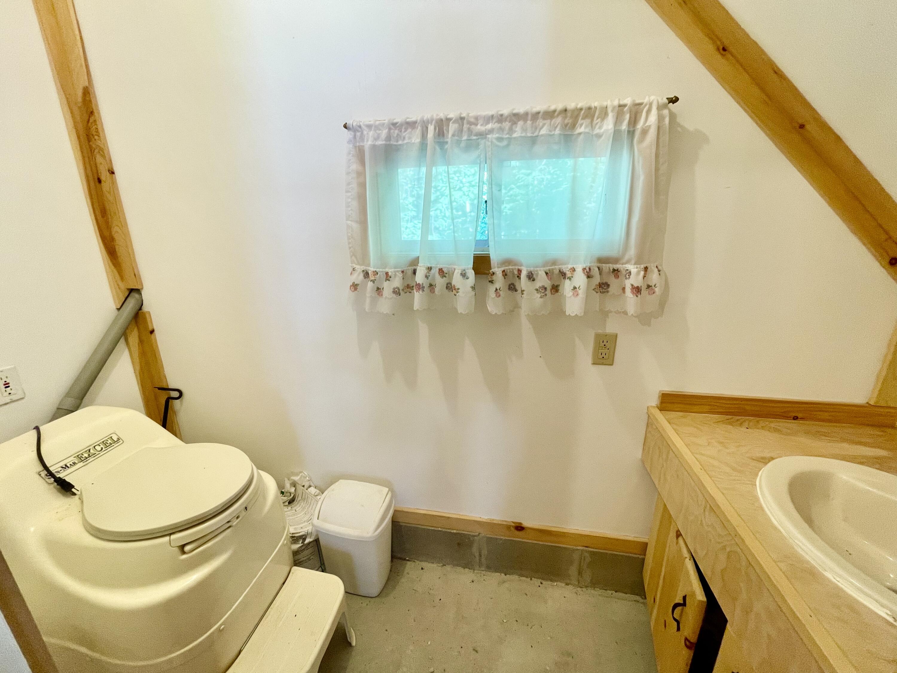 26 South Shore Rd (Fire Road 1) Milo, ME 04463 - Photo 114 of 138 Chemical Toilet in Garage