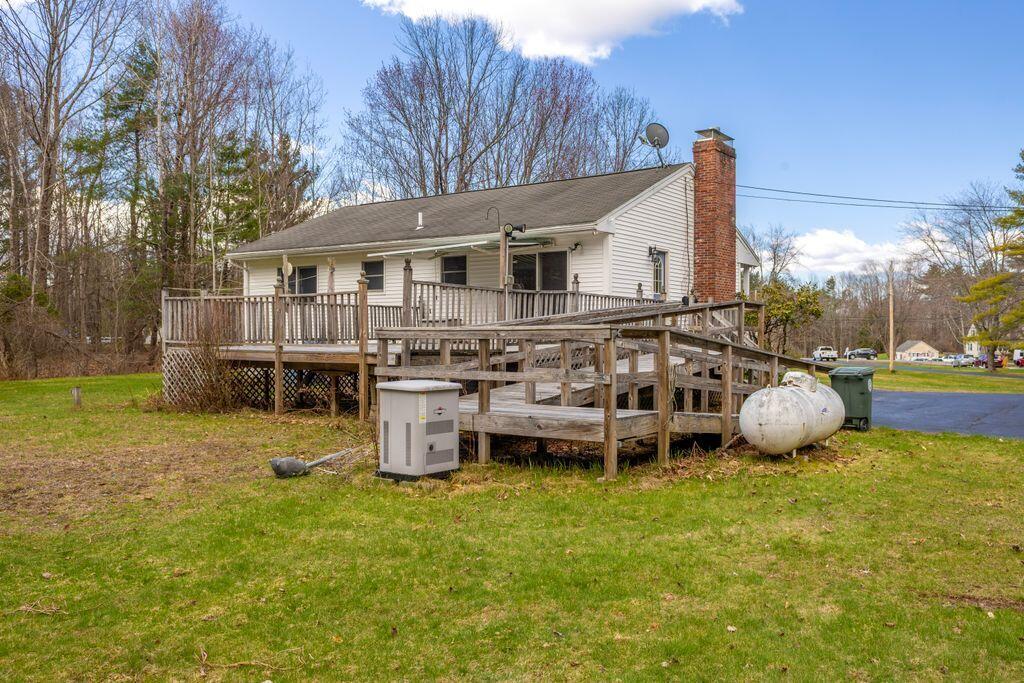 955 Bridgton Road Westbrook, ME 04092 - Photo 40 of 53 Back Yard - Deck