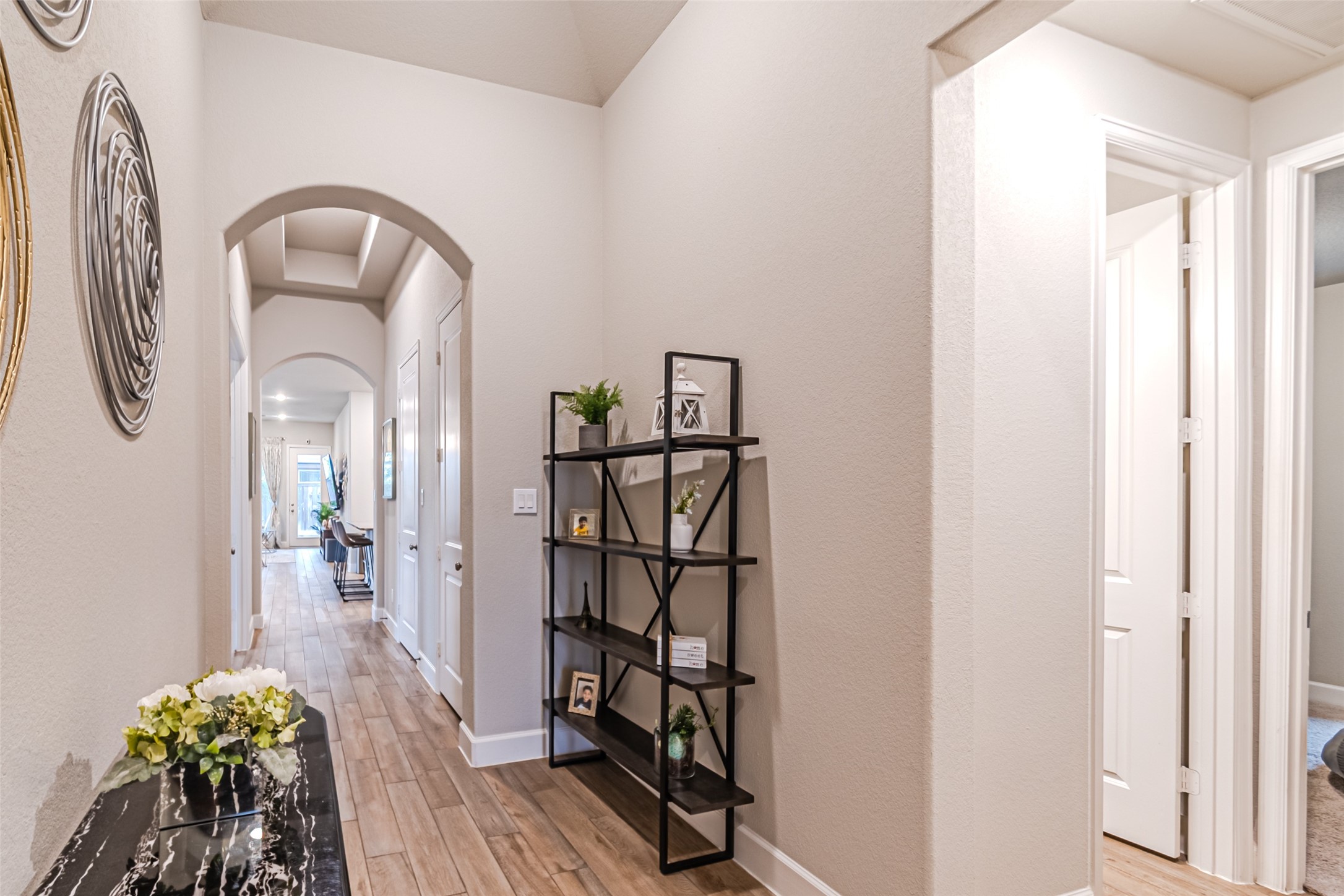 15022 Concho River Way Cypress, TX 77433 - Photo 16 of 50 a view of entryway with wooden floor