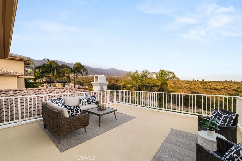 5655 High Meadow Place Rancho Cucamonga, CA 91737 - Photo 38 of 62 Upstairs Deck