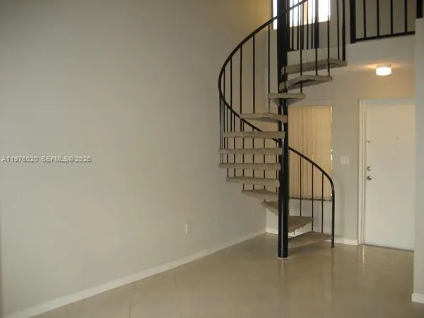 a view of a small space