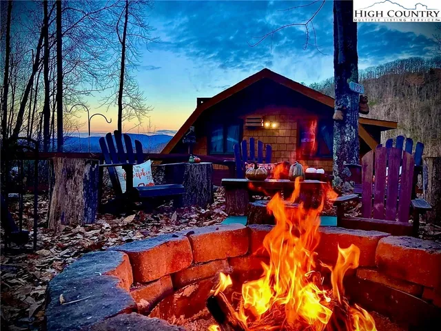 a view of a balcony with an outdoor space