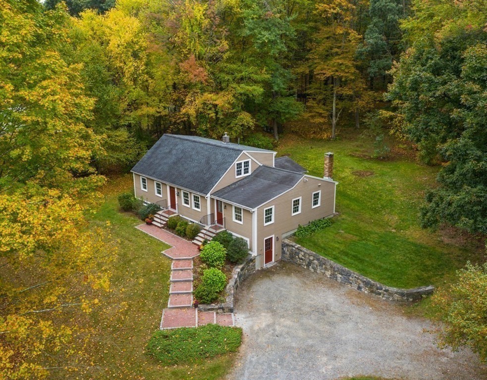 830 Liberty Square Road Boxborough, MA 01719 - Photo 35 of 40 aerial view of a house with a big yard