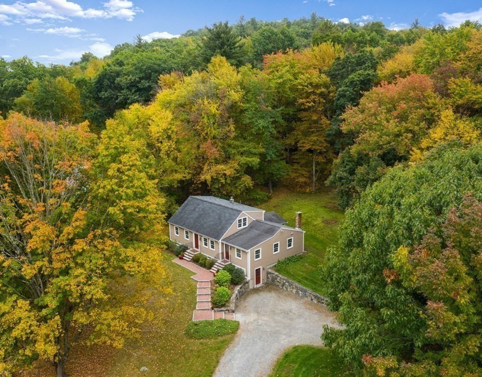 830 Liberty Square Road Boxborough, MA 01719 - Photo 36 of 40 an aerial view of a house with a yard