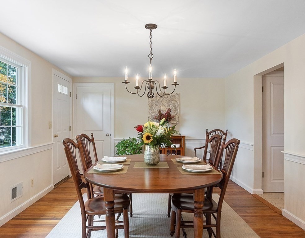 830 Liberty Square Road Boxborough, MA 01719 - Photo 4 of 40 a view of a dining room with furniture window and wooden floor
