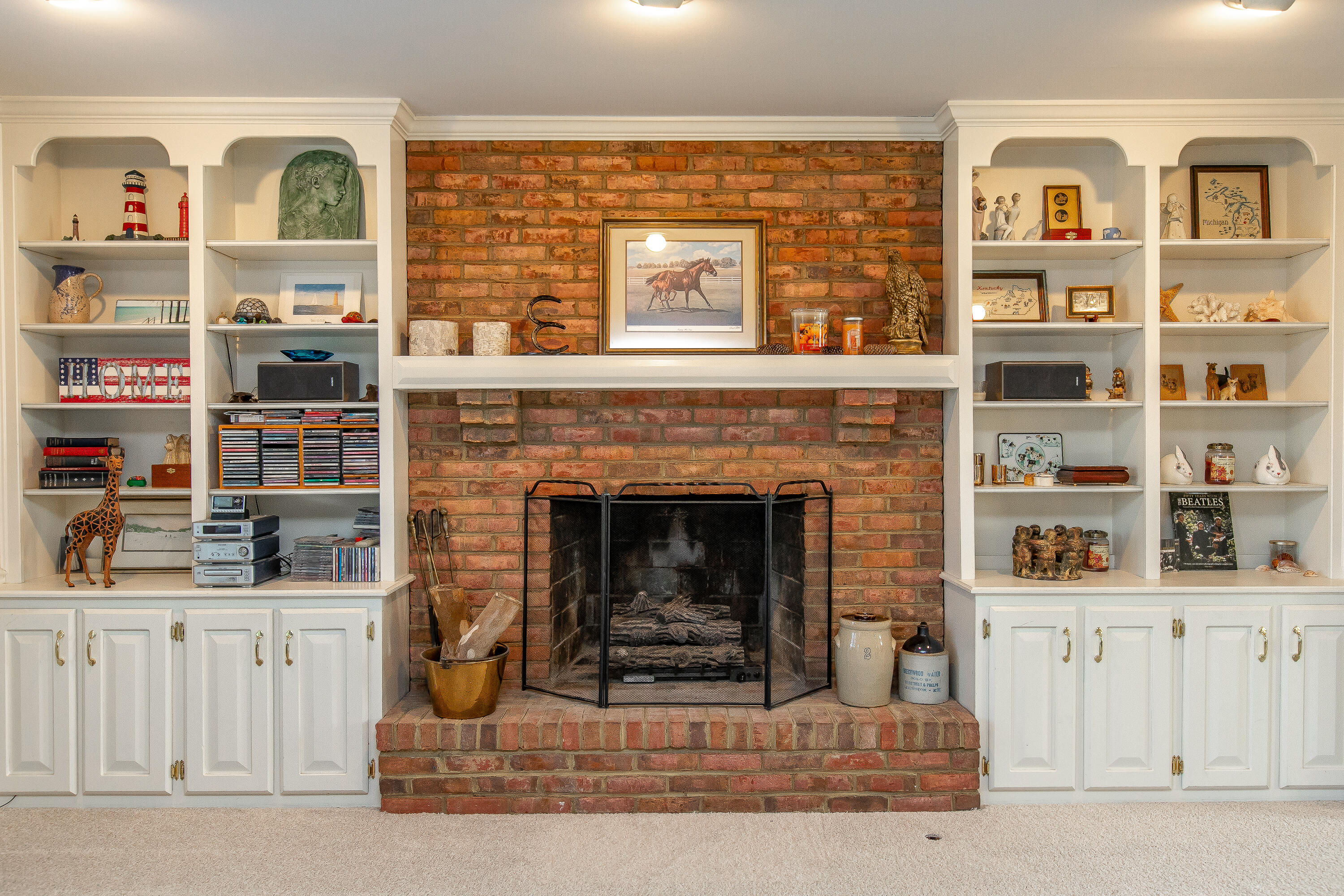 3451 Snaffle Road Lexington, KY 40513 - Photo 10 of 46 den fireplace