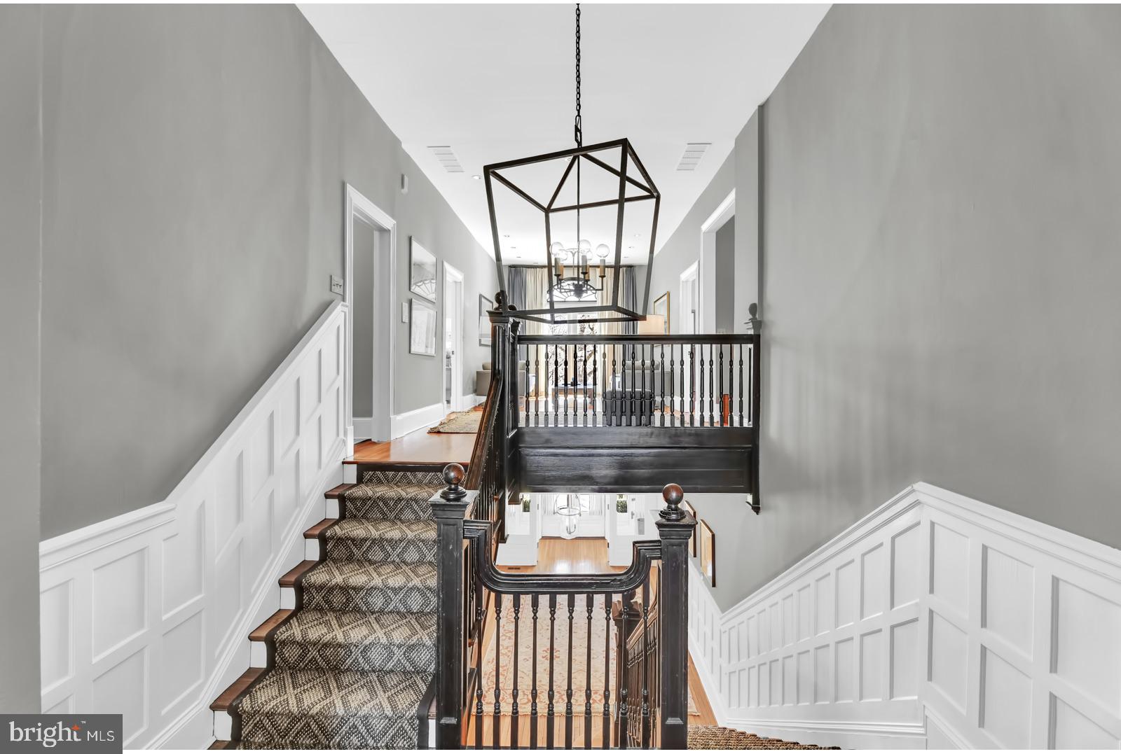4906 Roland Avenue Baltimore, MD 21210 - Photo 23 of 52 VIEW OF MAGNIFICENT STAIRCASE AND MILL WORK