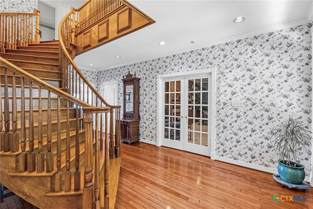 10299 Paddy Hamilton Road Belton, TX 76513 - Photo 25 of 46 a view of entryway with wooden floor