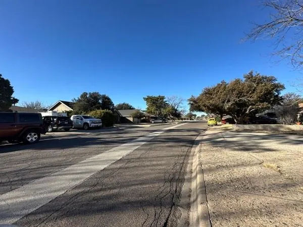 a view of street with cars