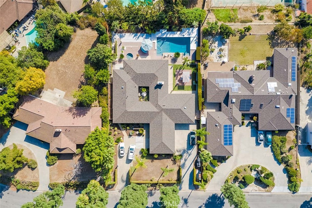931 Rancho Circle Fullerton, CA 92835 - Photo 11 of 53 an aerial view of residential houses with outdoor space