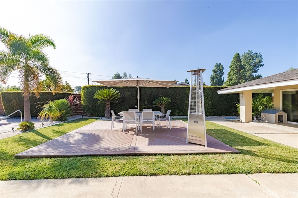 931 Rancho Circle Fullerton, CA 92835 - Photo 17 of 53 a view of a house with backyard and sitting area