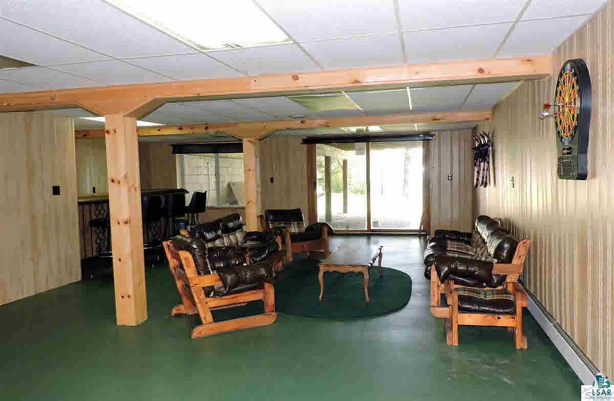 23214 Clam Lake Road Clam Lake, WI 54517 - Photo 9 of 19 Lower level family room.