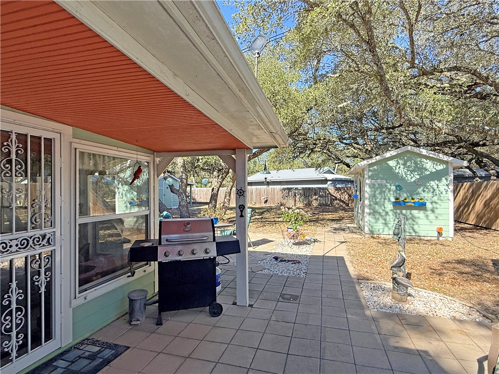 1411 Myrtle Street Fulton, TX 78358 - Photo 5 of 26 a view of outdoor space with seating area