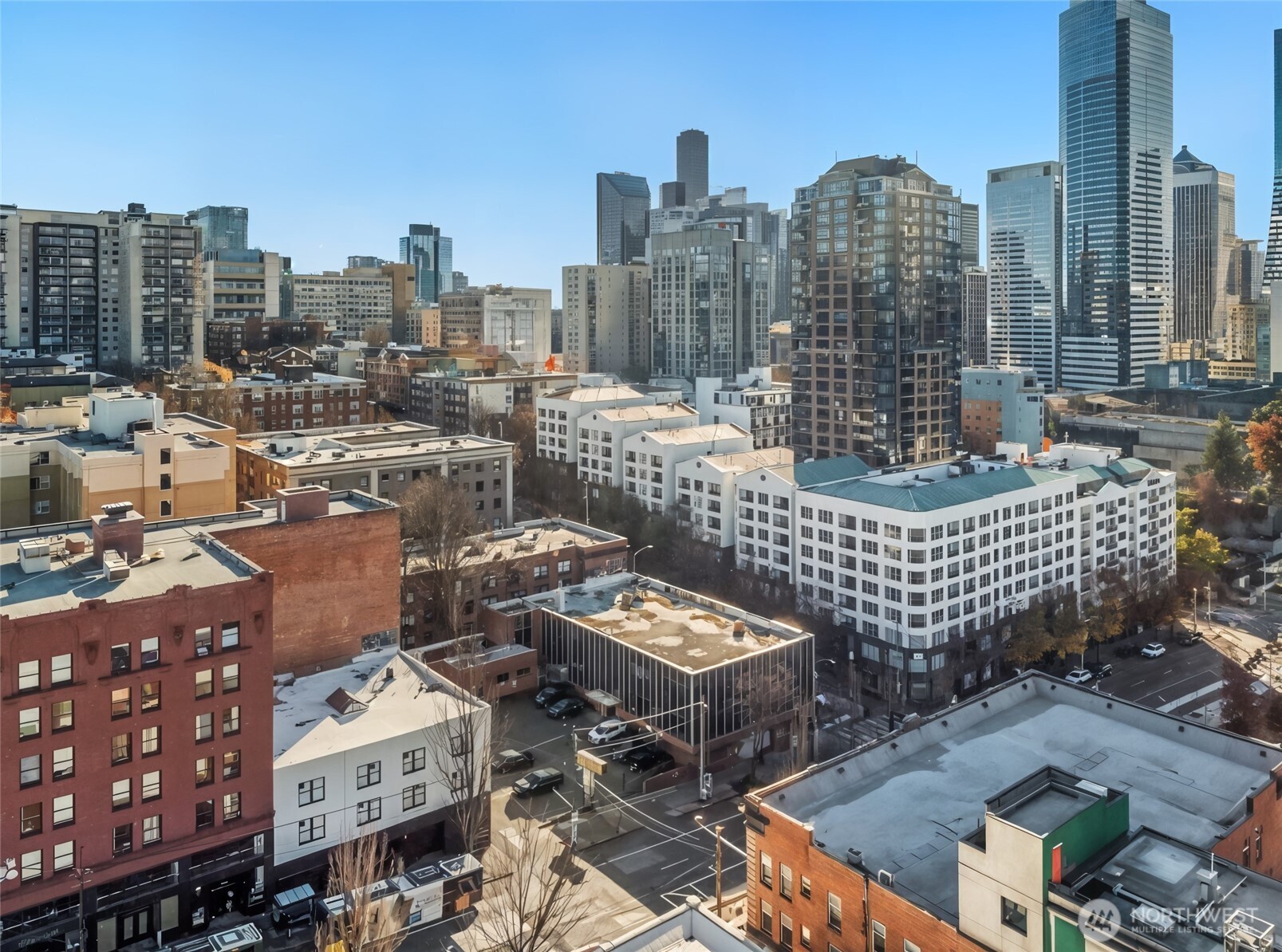 1117 Pike Street Seattle, WA 98101 - Photo 4 of 9 a city view with tall buildings