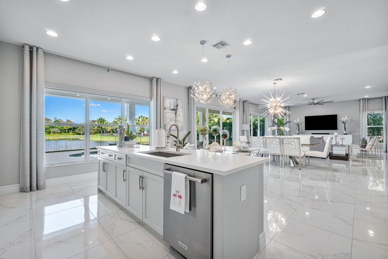 11655 Windy Frst Way Boca Raton, FL 33498 - Photo 8 of 50 a kitchen with stainless steel appliances granite countertop counter top space