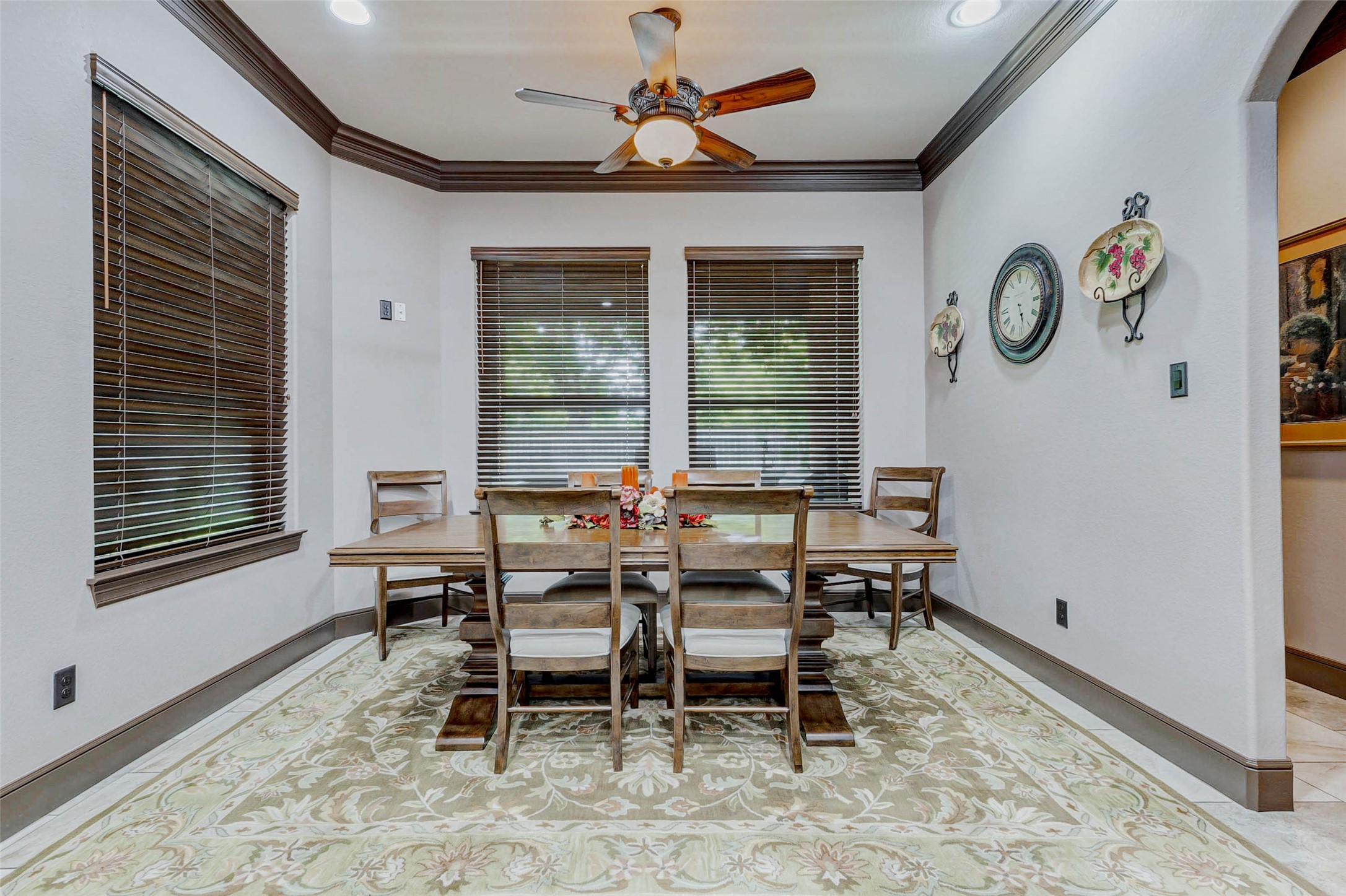 4315 Wickby Street Fulshear, TX 77441 - Photo 20 of 46 a dining room with furniture and window