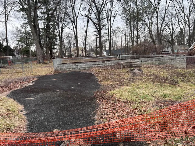 a view of outdoor space with trees