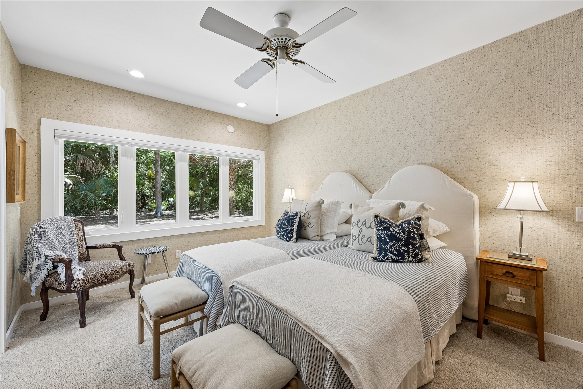 123 Bitternut Road Fernandina Beach, FL 32034 - Photo 43 of 87 One of the secondary bedrooms with new windows and new plush carpeting as well. Your guest will enjoy this tranquil retreat!