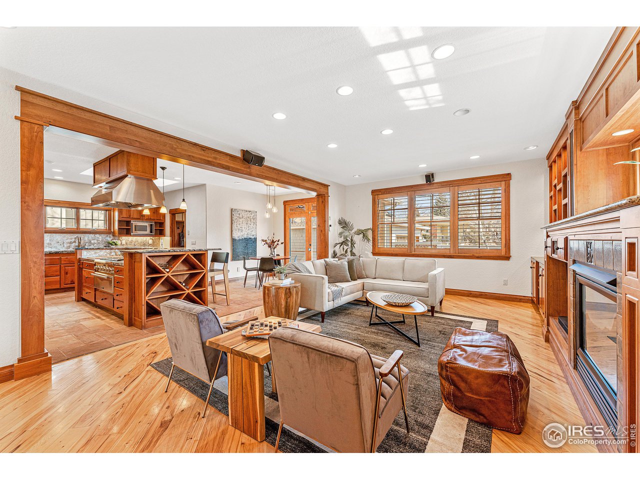 3024 8th Street Boulder, CO 80304 - Photo 11 of 37 family room with solid wood floors