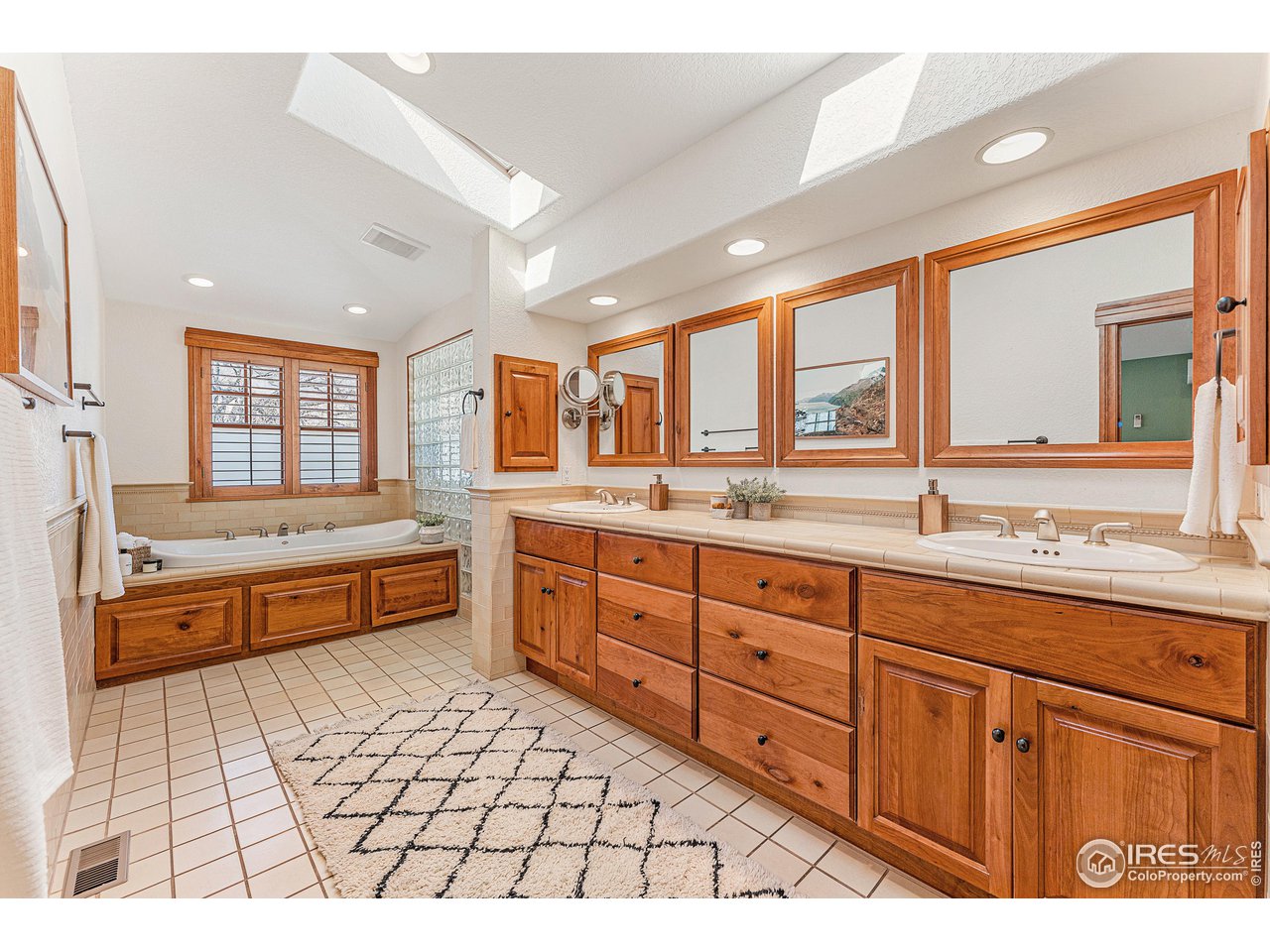 3024 8th Street Boulder, CO 80304 - Photo 22 of 37 5-piece spacious, primary bathroom with Mt Sanitas views